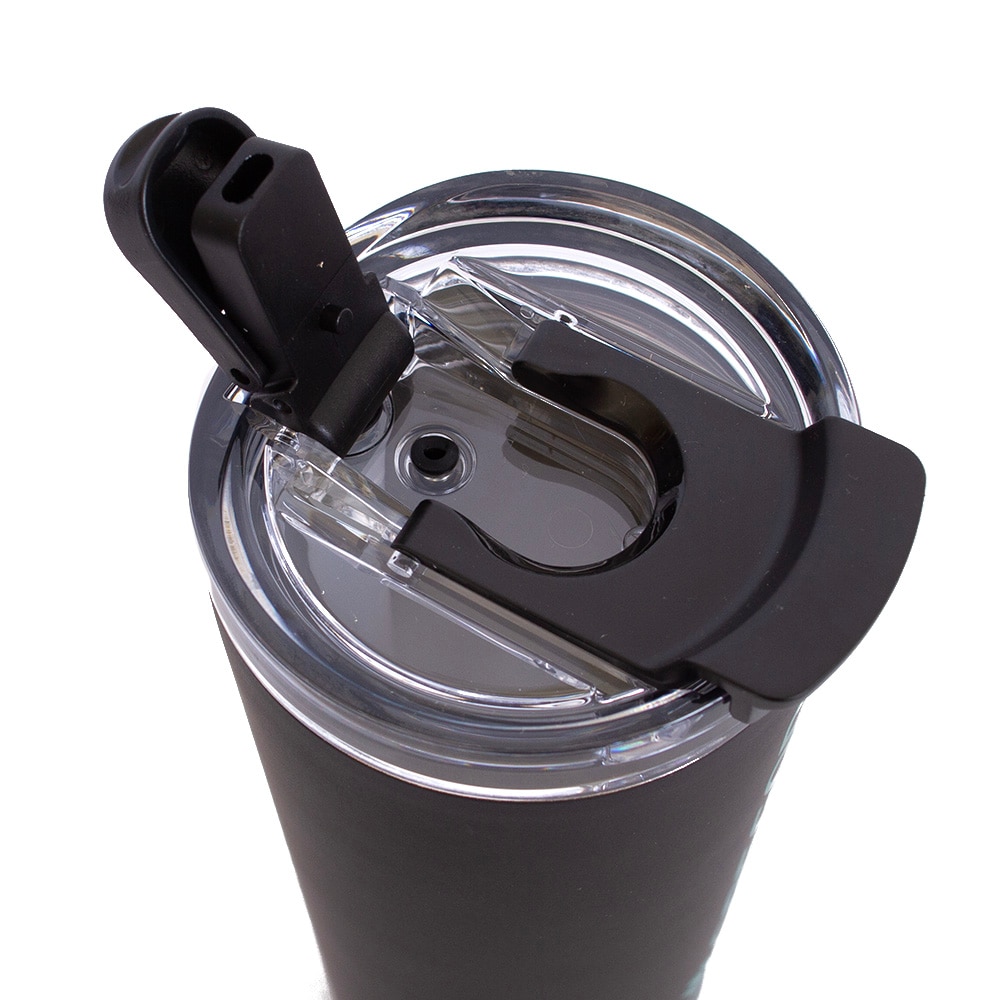 O Wings, Fanatic Group, Black, Tumblers, Metal, Home & Auto, 24 ounce, Stainless Steel, Double Walled, Oregon design, 942057